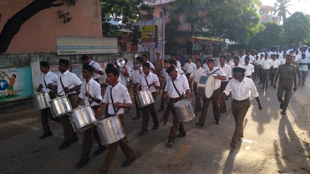 RSS Pathasanchalan at Karaikaal