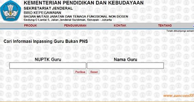 Mekanisme Terbaru Usul Inpassing 2017 Bagi Guru Bukan PNS(GBPNS) Sesuai Permendikbud Nomor 12 Tahun 2016 