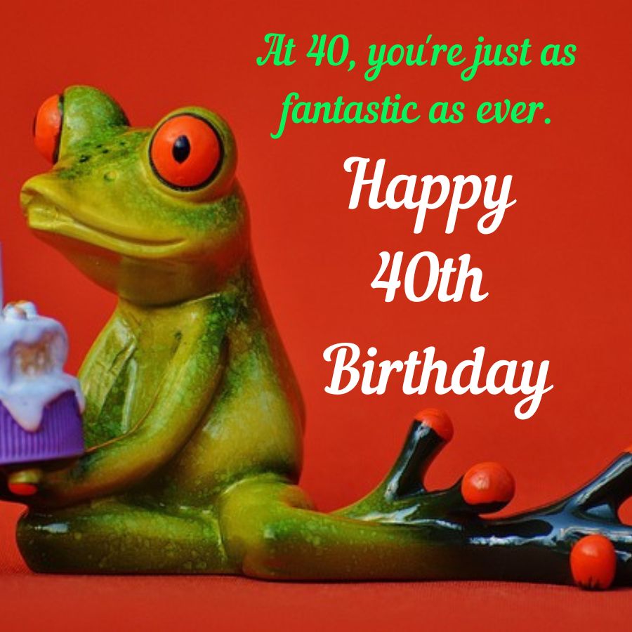 Happy 40th Birthday Images