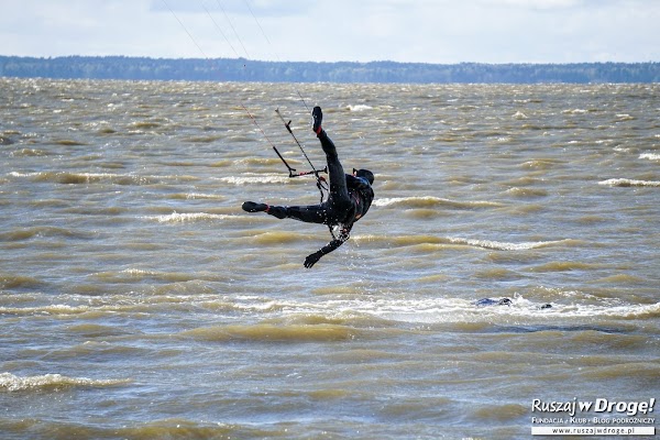 Zalew Wiślany kitesurfing Kadyny