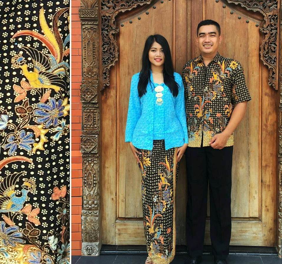  34 model baju kebaya batik couple modern untuk 