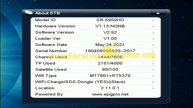 STARSAT MINI EXTREME SERIES HD RECEIVER NEW SOFTWARE V2.92 24 MAY 2021