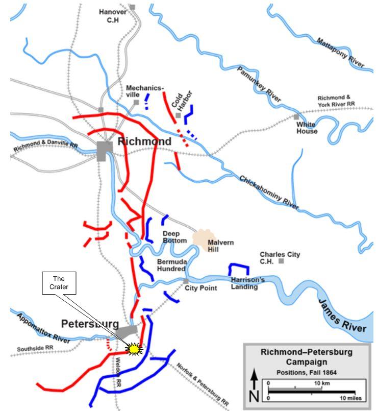 Civil War Traveler: Petersburg - Part 2 - The Crater