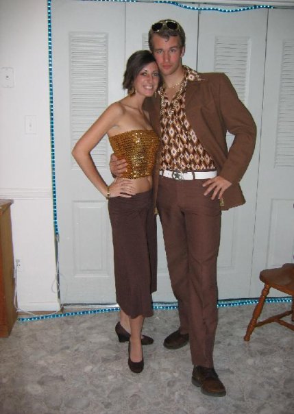Here we are at a Halloween party in October of 2006
