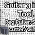 Best Guitar Accessories | Guitar String Cutter | String Peg Winder | Guitar Pin Puller