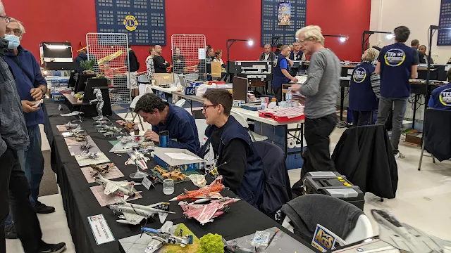 L'Escadrille Saint Michel à l'expo de modélisme de Dourdan 2022