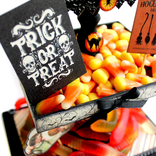 AlphaStamps Spooky Candy Dish - Nichola Battilana