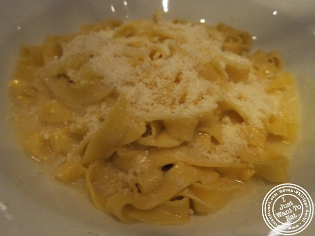 Image of Homemade tagliatelles with butter and parmesan sauce at Montpeliano Italian restaurant in London, England