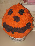 My children want to make a pumpkin pinata for Halloween this year so I .