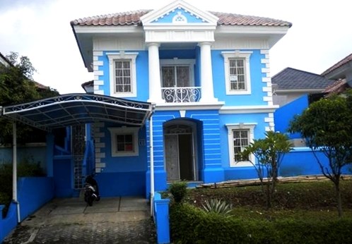  Perpaduan Kombinasi Warna Cat Dinding Biru Yang Indah Pada 