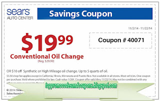 Free Printable Sears Coupons