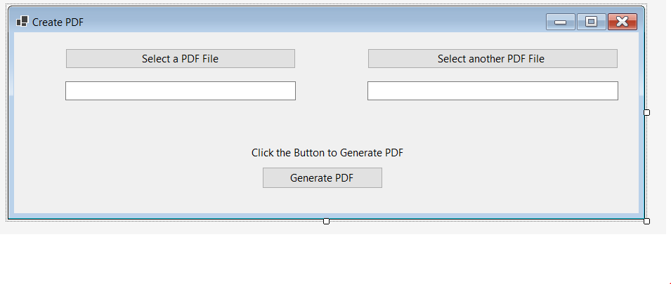 Compare two PDF files in C# windows application