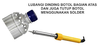 Membuat sistem hidroponik menggunakan botol