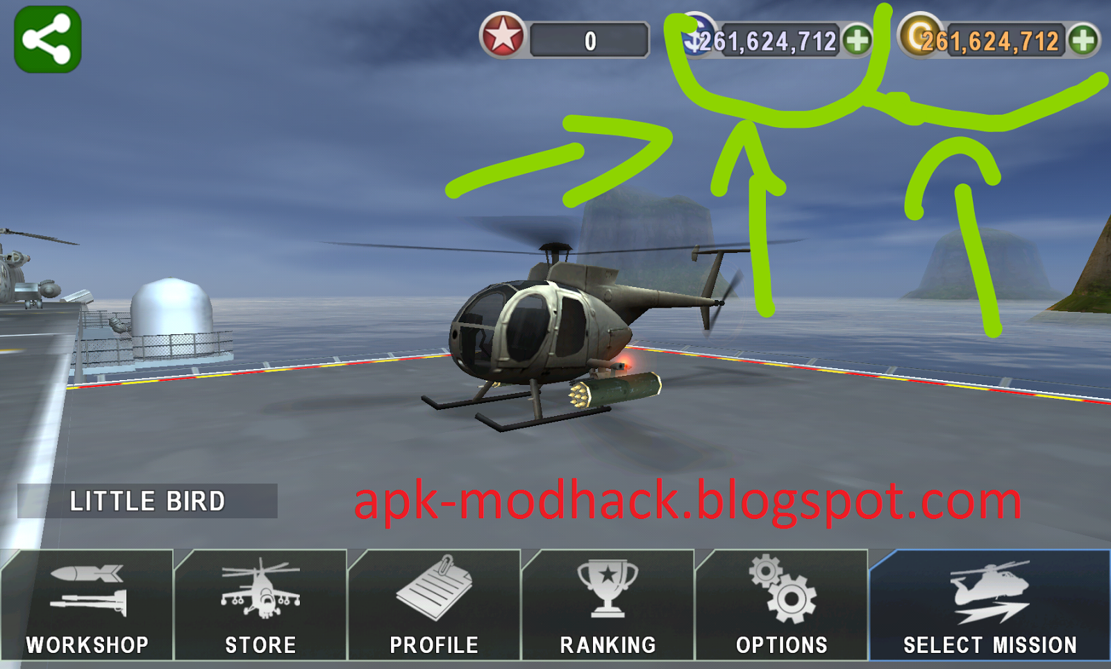 GUNSHIP BATTLE Helicopter 3D Mod APK (Unlimited Money)  Apk Mod Hacks