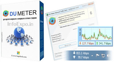 Best Software to calculate Internet Data Usage: DU Meter
