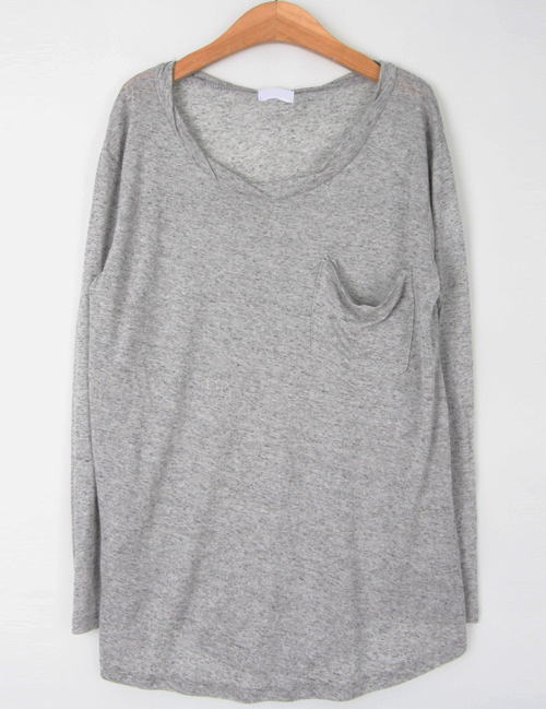 Thin Long Sleeve Loose Tee