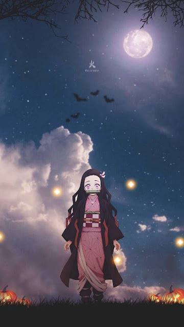 Papel de parede da Nezuko Kamado do anime Kimetsu no Yaiba | wallpaper da Nezuko Kamado em HD