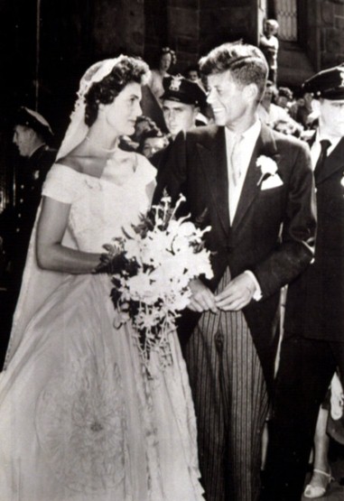 jackie kennedy style wedding dress. Jacqueline Bouvier#39;s wedding