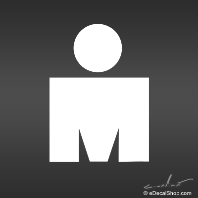 letter m logo. The quot;Iron Man M Dotquot; logo