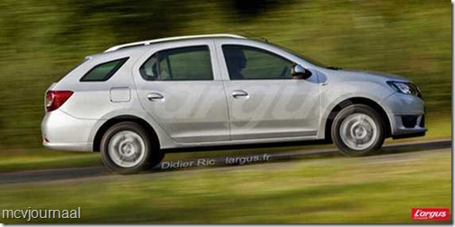 Dacia Grand Sandero of Dacia Logan SW 01