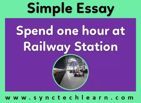 one hour at railway station essay in english one hour at railway station essay in english
