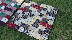 Charity baby quilts using Debbie Mumm fabric