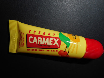 Carmex Moisturizing Balm, spf15, cherry flavor