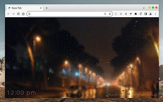 Rainy night Chrome拡張