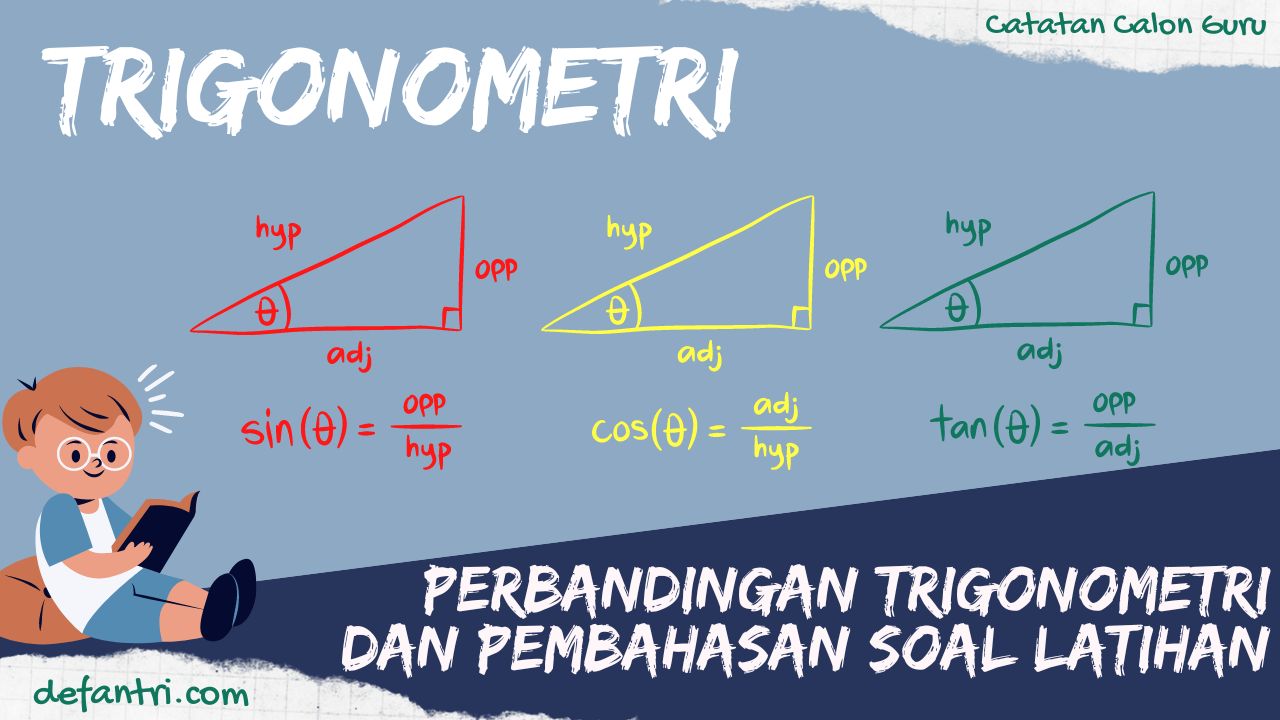 Belajar Perbandingan Trigonometri Dasar dan Pembahasan Soal Latihan