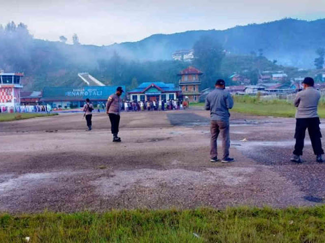 Polres Paniai Amankan Shalat Ied di Enarotali, Tigi dan Sugapa