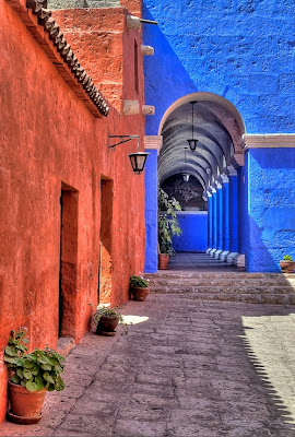 Monasterio de Santa Catalina, Arequipa, Perú.