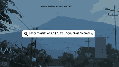 info tarif wisata telaga sarangan magetan