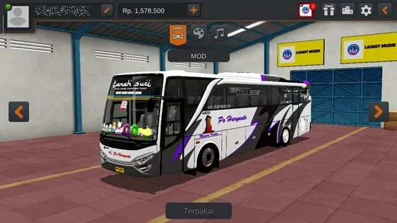 Livery JBHD2 New Setra MD Creation PO Haryanto Tanah Suci