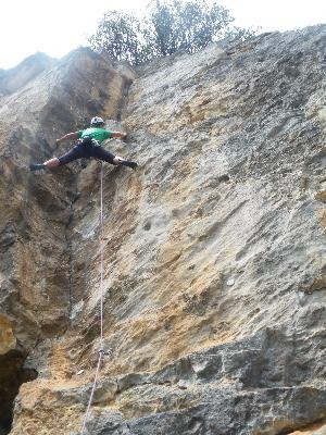 Anguiano, escalada en roca en La Rioja