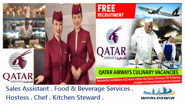 Qatar Airways Group will be coming to Tunisia this August. We are currently recruiting for a number of positions across Customer Services, Meet and Greet Services, Retail, Food & Beverage and Culinary