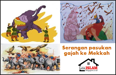 Pasukan Gajah Menyerang Ka'bah ~ Bilik Islam