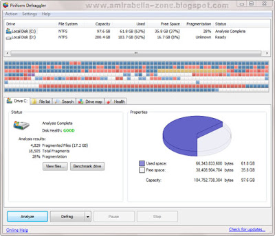 Download Defraggler v2.11 (Disk Defragmentation Tools)