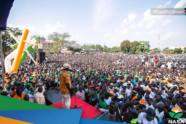 NASA in Vihiga and Bungoma. PHOTO | Courtesy NASA