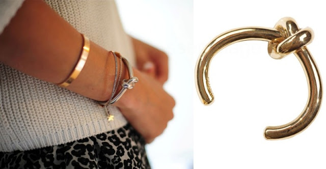 DIY Celine Inspired Knot Bracelet