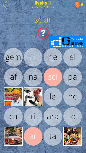 650 Parole soluzione livello 1 (1 - 25) | Parola e foto