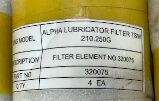 320075 Man b&w alpha lubricator filter TSW 210.250G filter Element 320075 ,,320075 alpha lubricator filter TSW 210.250G filter Element, Man b&w alpha lubricator filter TSW 210.250G,320075 Alfa lubricator filter, alfa lubricator filter Element 320075,-,