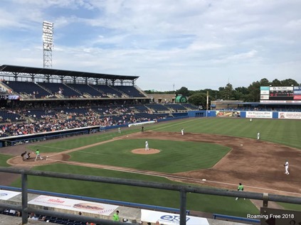 A beautiful day for baseball