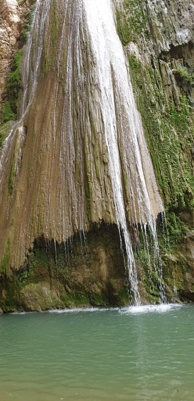 waterfall in Salt range, waterfall in Khushab, Nali village, Nali Waterfall