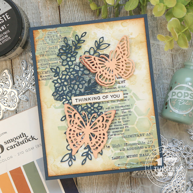 3 Ways to Use Scrapbook.com Pops of Color with Stencils - 17turtles Juliana  Michaels