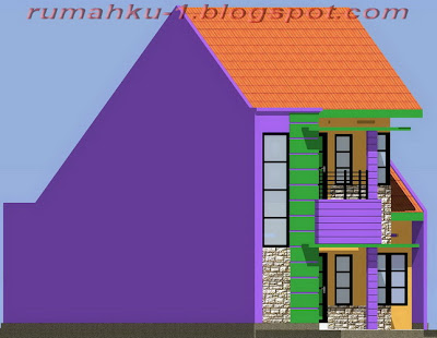 desain denah rumah 2 lantai"> rumah type 110/154