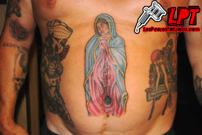 Tatuaje de la Virgen María FAIL