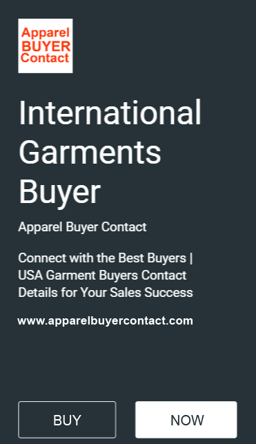 International Garments Buyers Contact List