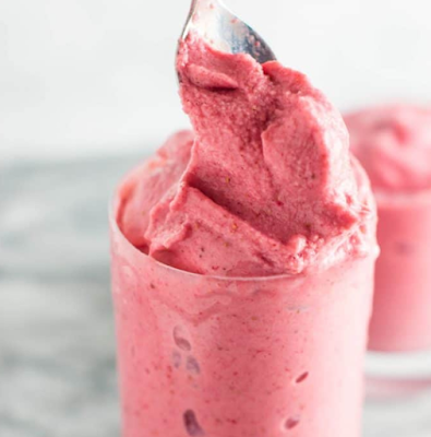 Strawberry Banana Smoothie #fruitdrink #healthy