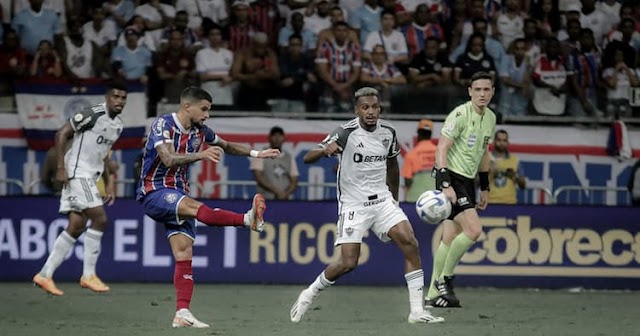 Comemora, torcedor! Bahia goleia o Atlético-MG e garante a permanência na Série A