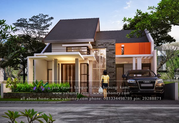  Desain  Rumah Delta Dieng 9 15x18 m2 Seputar Dunia Rumah